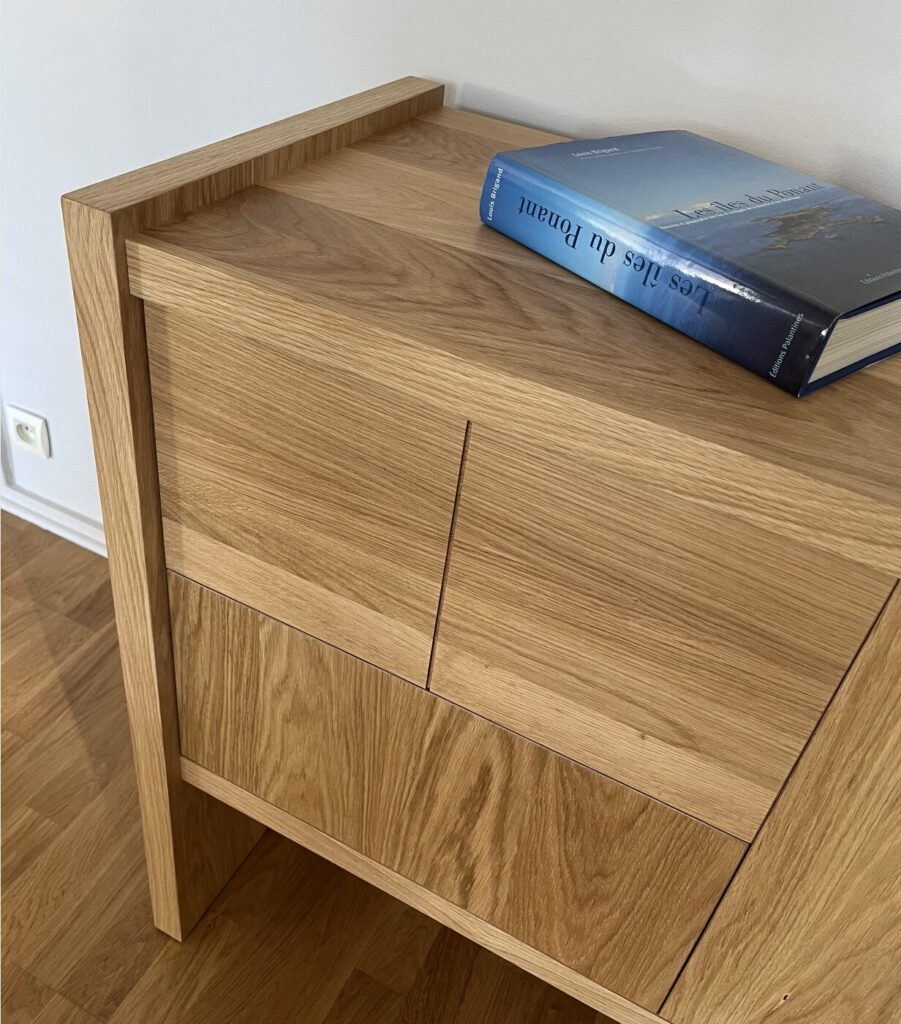 1 Buffet chene meuble sur mesure
