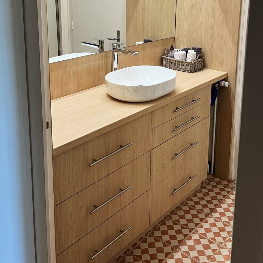 1 Meuble vestiaire entree appartement meuble sur mesure