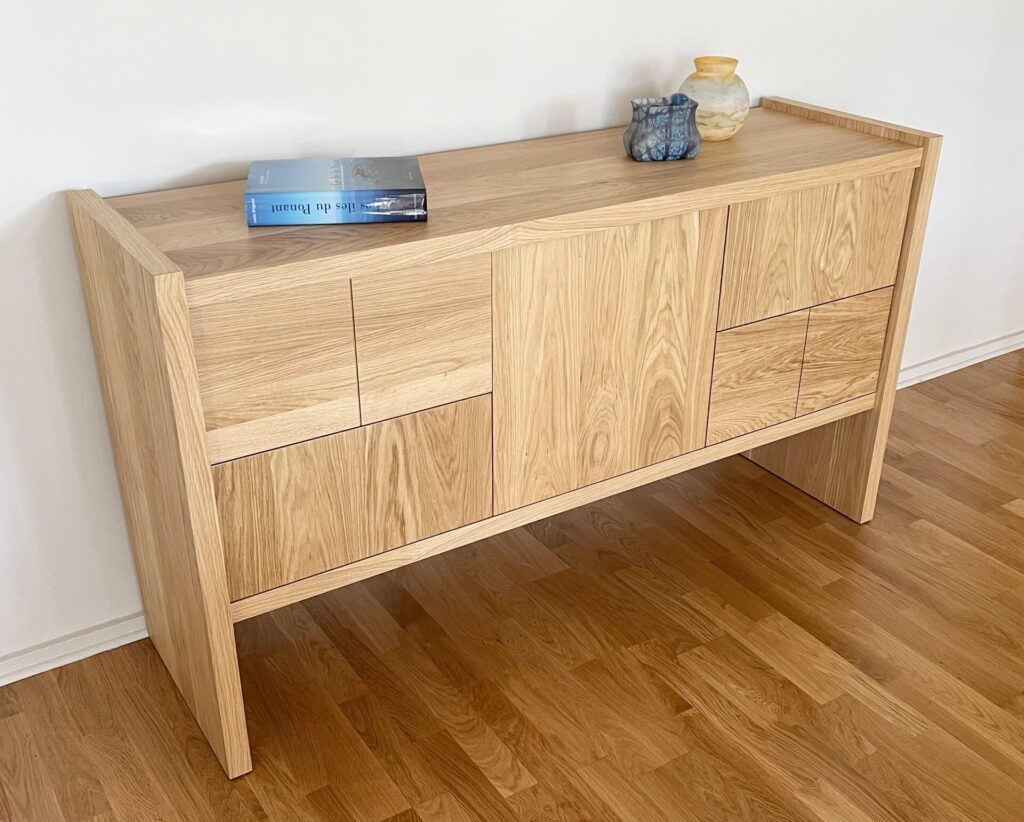 2 Buffet chene meuble sur mesure