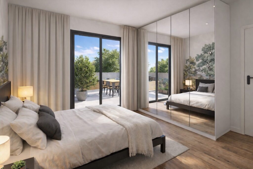 4 AppartementPro chambre parentale architecture interieure