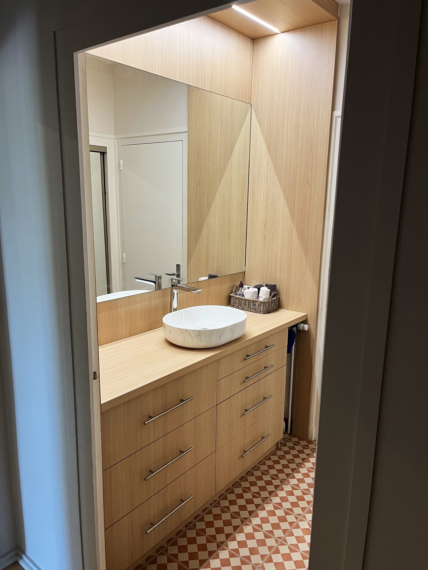 Meuble sur mesure vestiaire architecture interieure