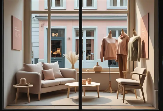 Vitrine boutique
